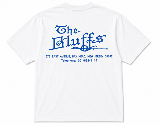 The Bluffs Room Key Tee White