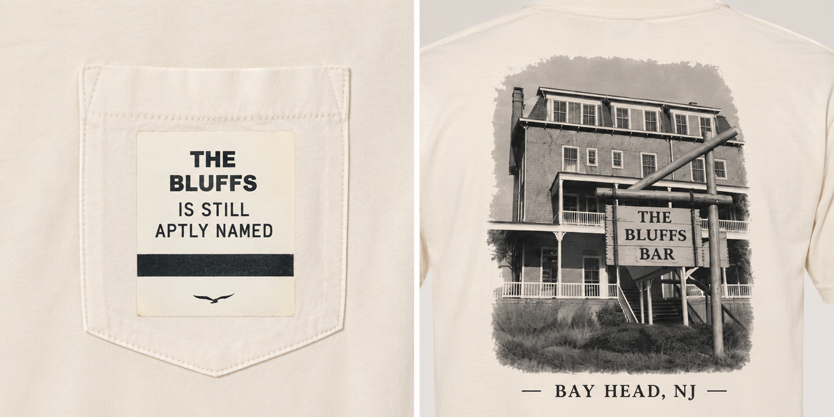The Bluffs Bar "Is Still Aptly Named" Tee