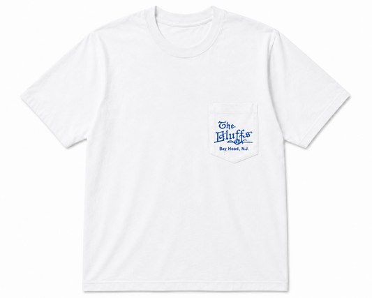 The Bluffs Room Key Tee White